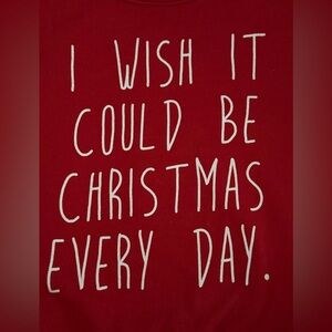 Crewneck sweatshirt size 4T Red